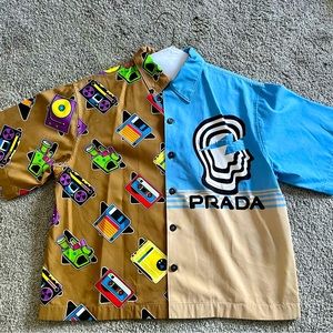 Prada Button Up. size Small